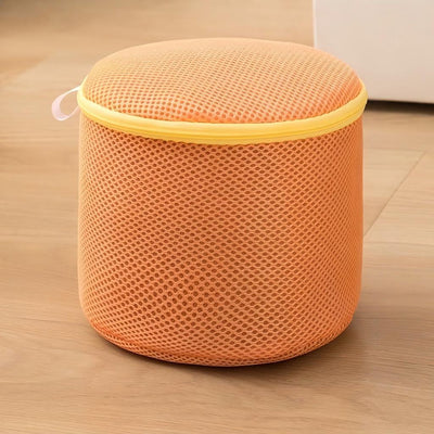 [2packs]Cylinder Lingerie Laundry Wash Bag – Anti-Deformation Bra Protection Bag