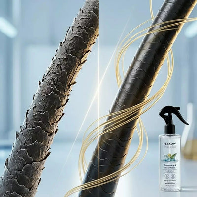[2packs]Rosemary + Fermented Rice Water Hair Mist (200ml) | Fast-Absorbing, Soft & Smooth Non-Greasy Formula
